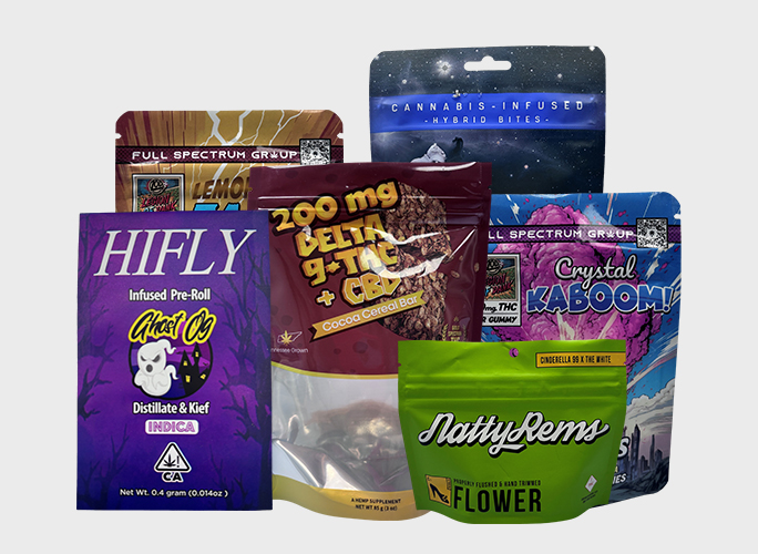 Emballage de caf&eacute; premium avec conception de motifs g&eacute;om&eacute;triques