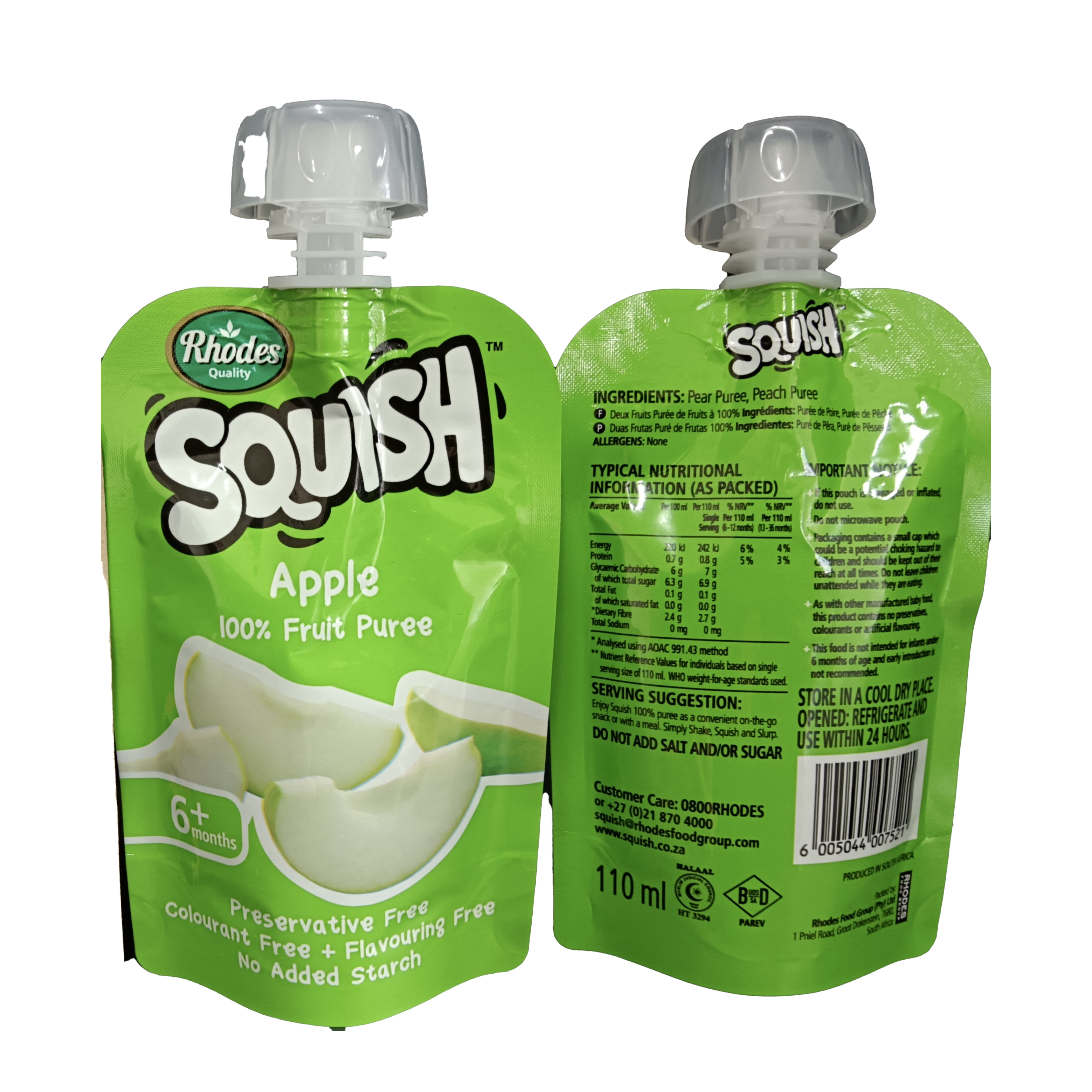 Spout Pouch pour la nourriture pour b&eacute;b&eacute;