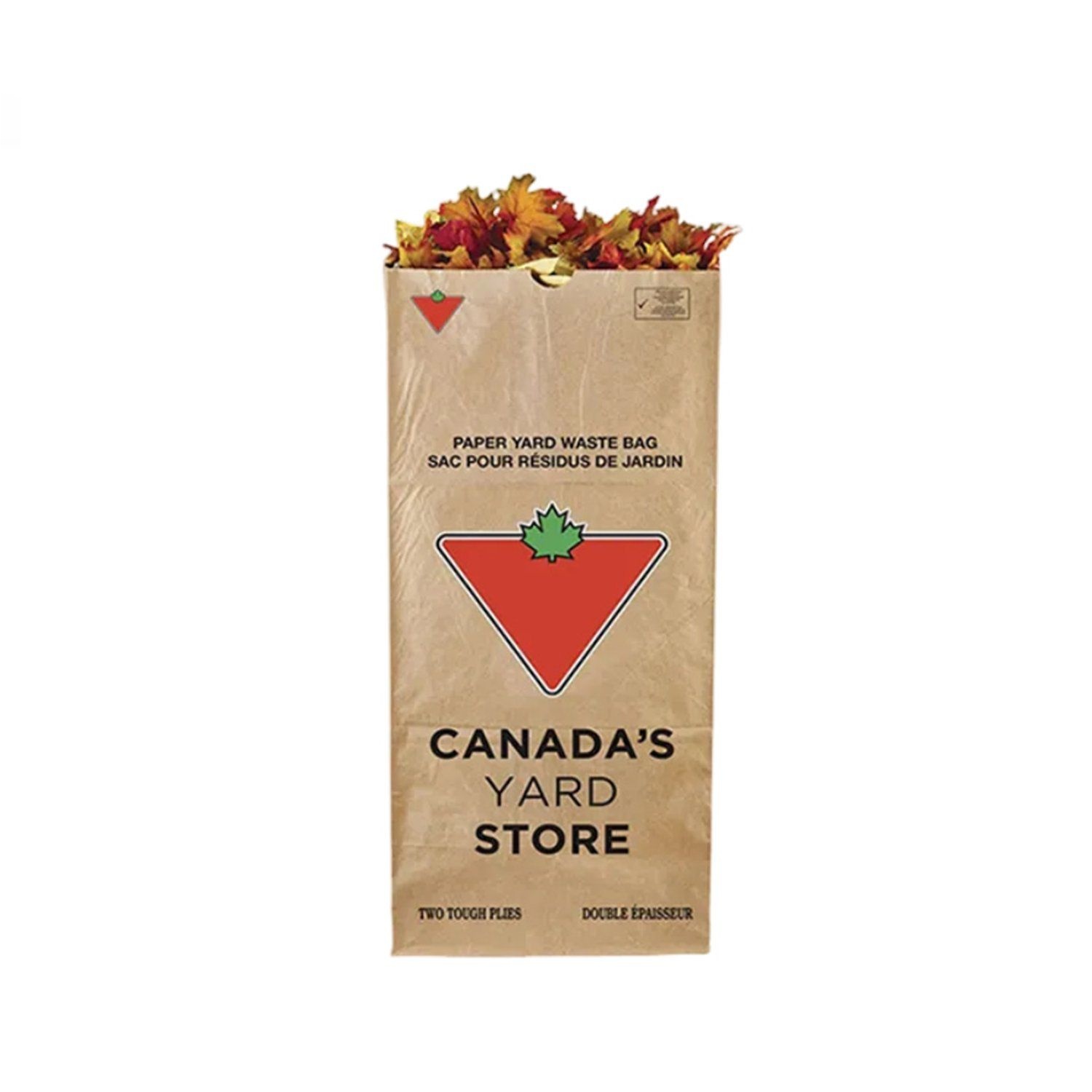 Sac en papier &agrave; feuilles