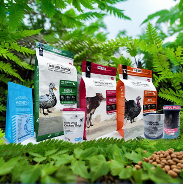 Sacs quadrics pour la nourriture pour animaux de compagnie