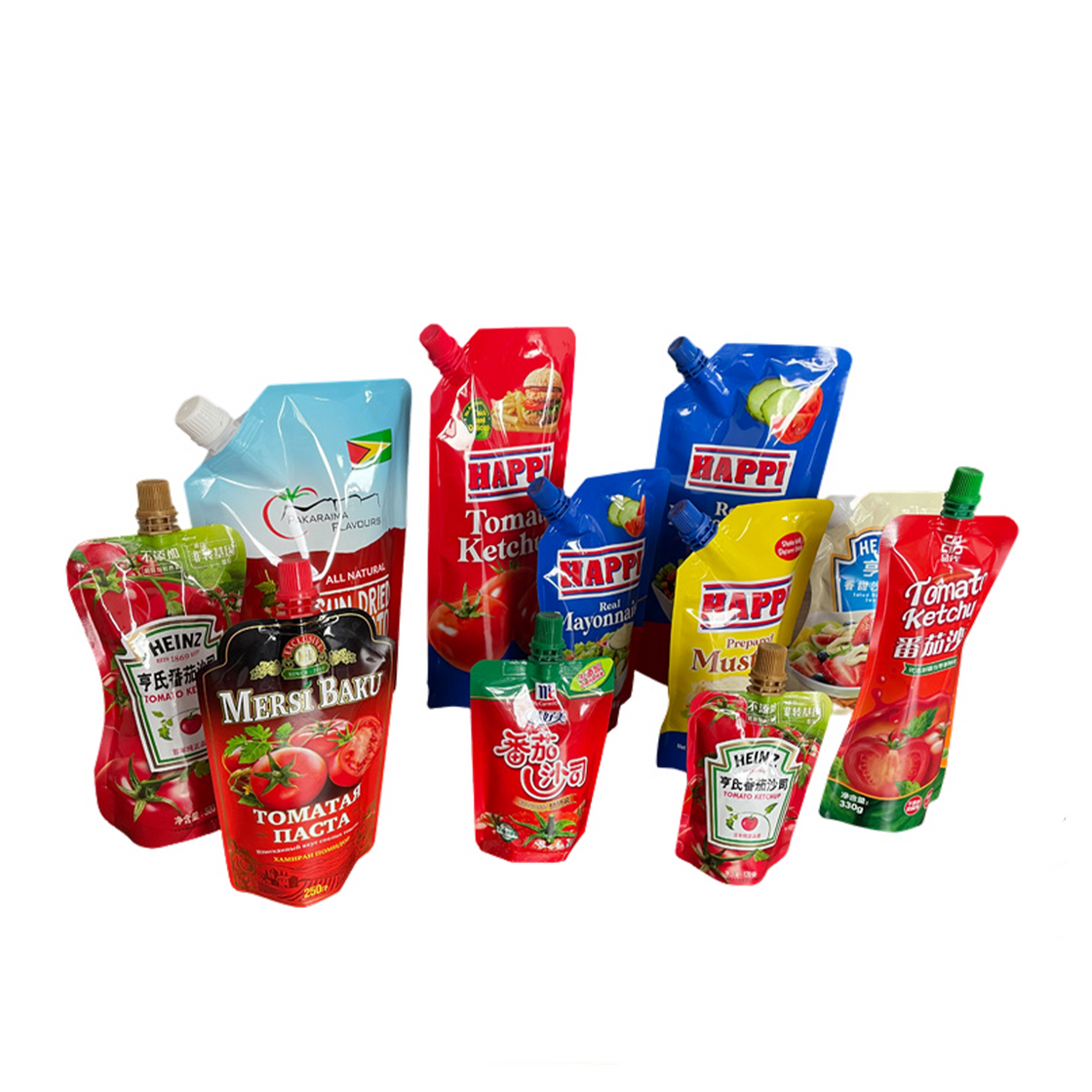 Spout Pouch pour la sauce tomate
