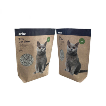 Sac en papier de liti&egrave;re pour chats