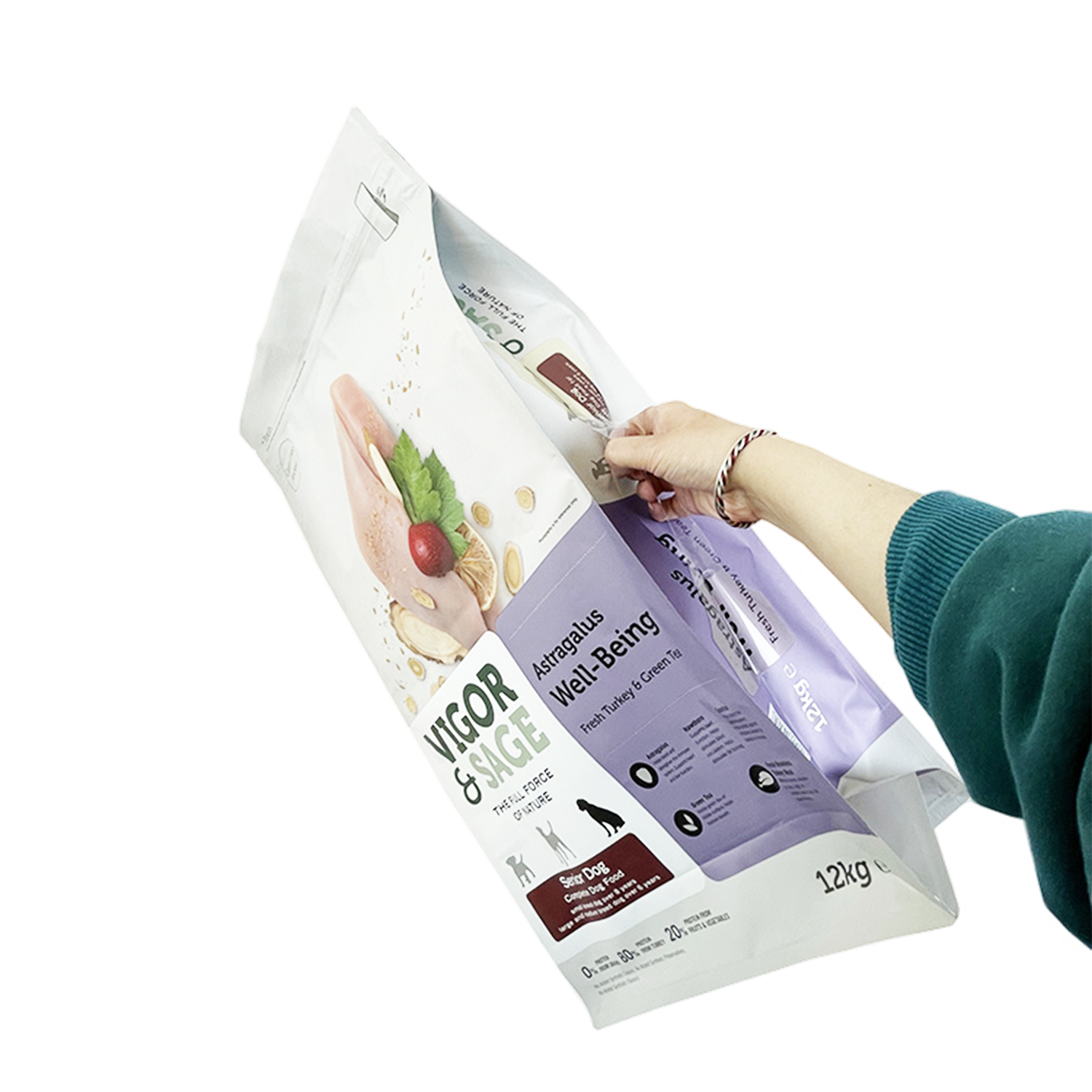 Sac &agrave; fond plat de 6 &agrave; 10 kg